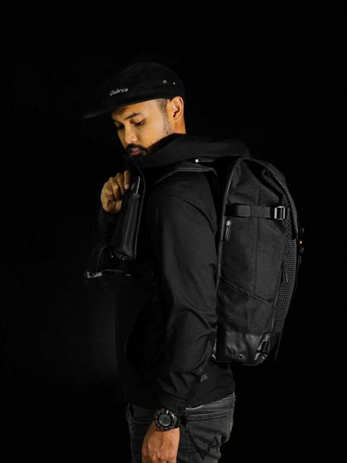 Life Behind Bars The Breakaway Eclipse 27L Backpack Black Reflective - MORE by Morello Indonesia