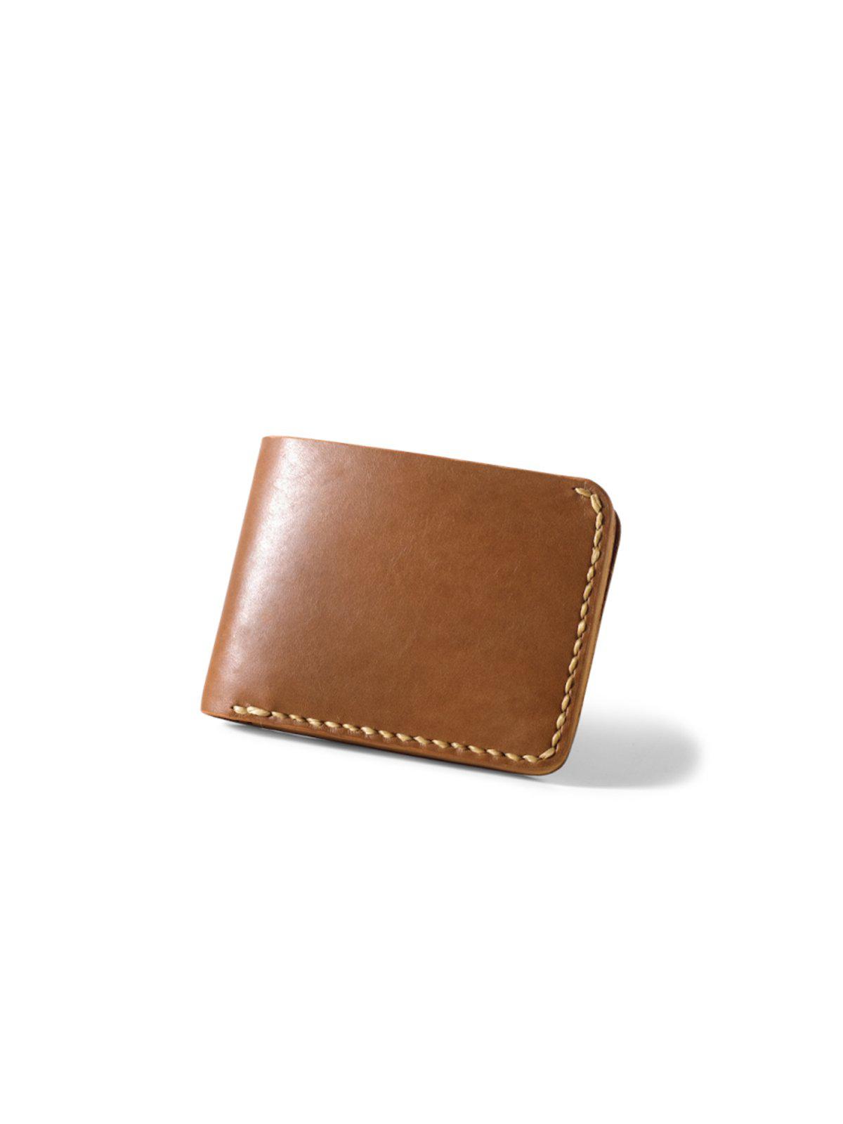Voyej Vessel VII Golden Brown Short Wallet - MORE by Morello Indonesia