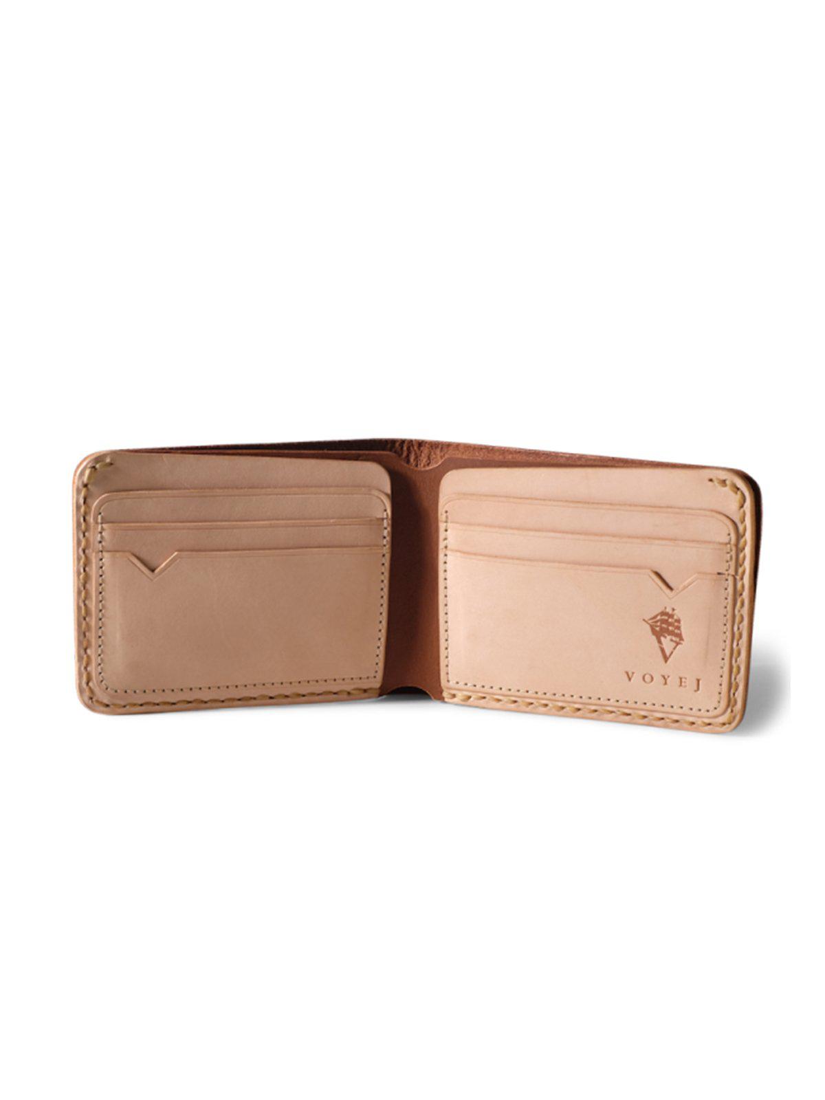 Voyej Vessel VII Golden Brown Short Wallet - MORE by Morello Indonesia