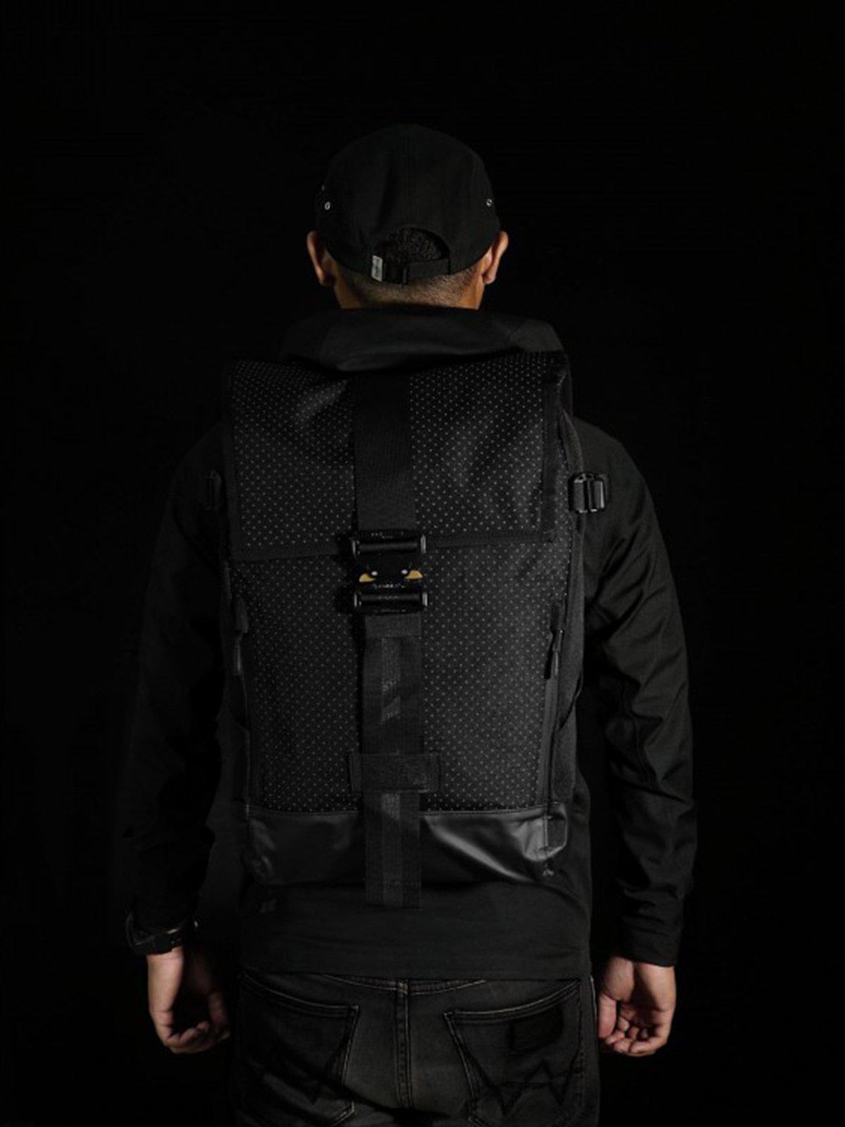 Life Behind Bars The Breakaway Eclipse 27L Backpack Black Reflective - MORE by Morello Indonesia