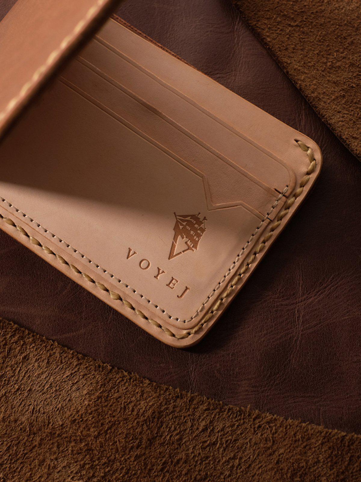 Voyej Vessel VII Golden Brown Short Wallet - MORE by Morello Indonesia