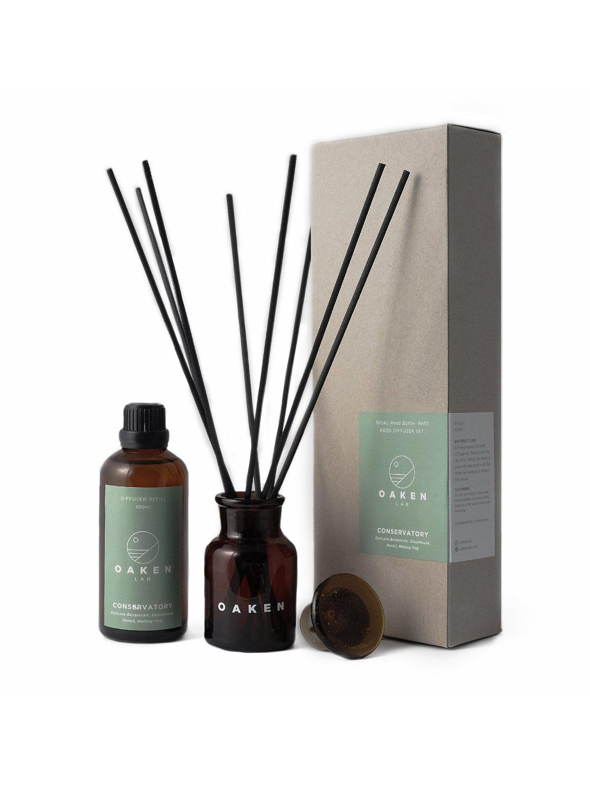 Oaken Lab Reed Diffuser Conservatory 100ml - MORE by Morello Indonesia