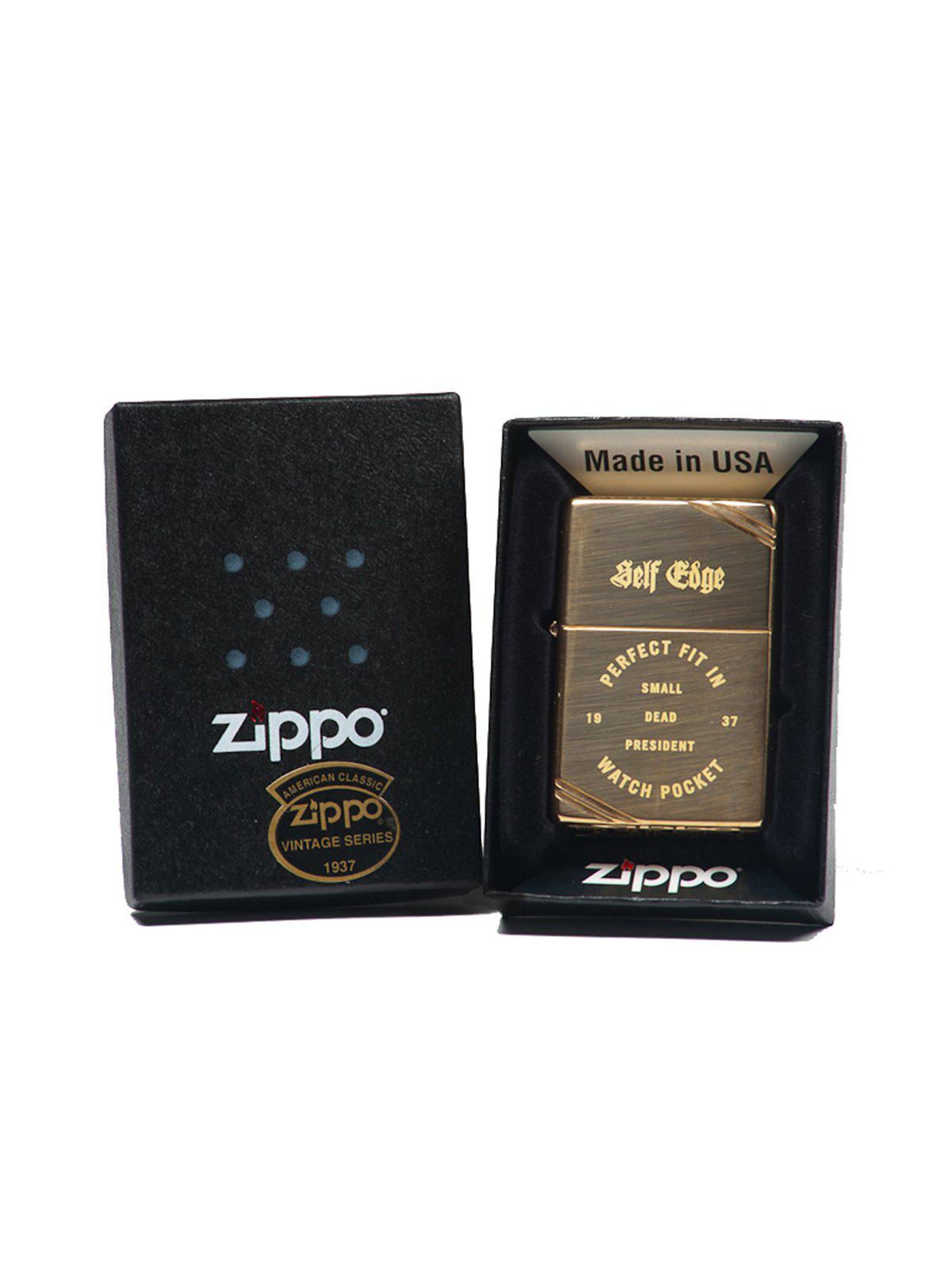 Self Edge Zippo Vintage 1937 Repro Lighter Perfect Fit - MORE by Morello Indonesia