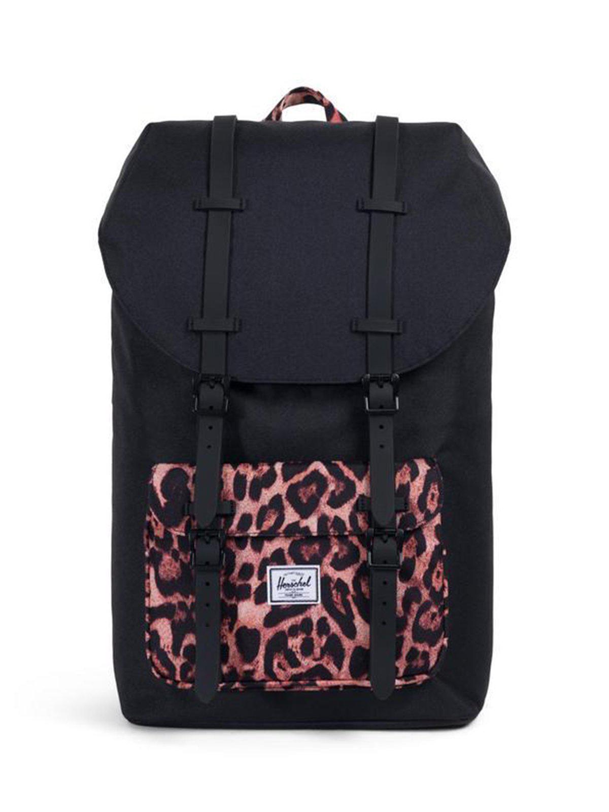 Herschel Little America Backpack Black Desert Cheetah 25L - MORE by Morello Indonesia