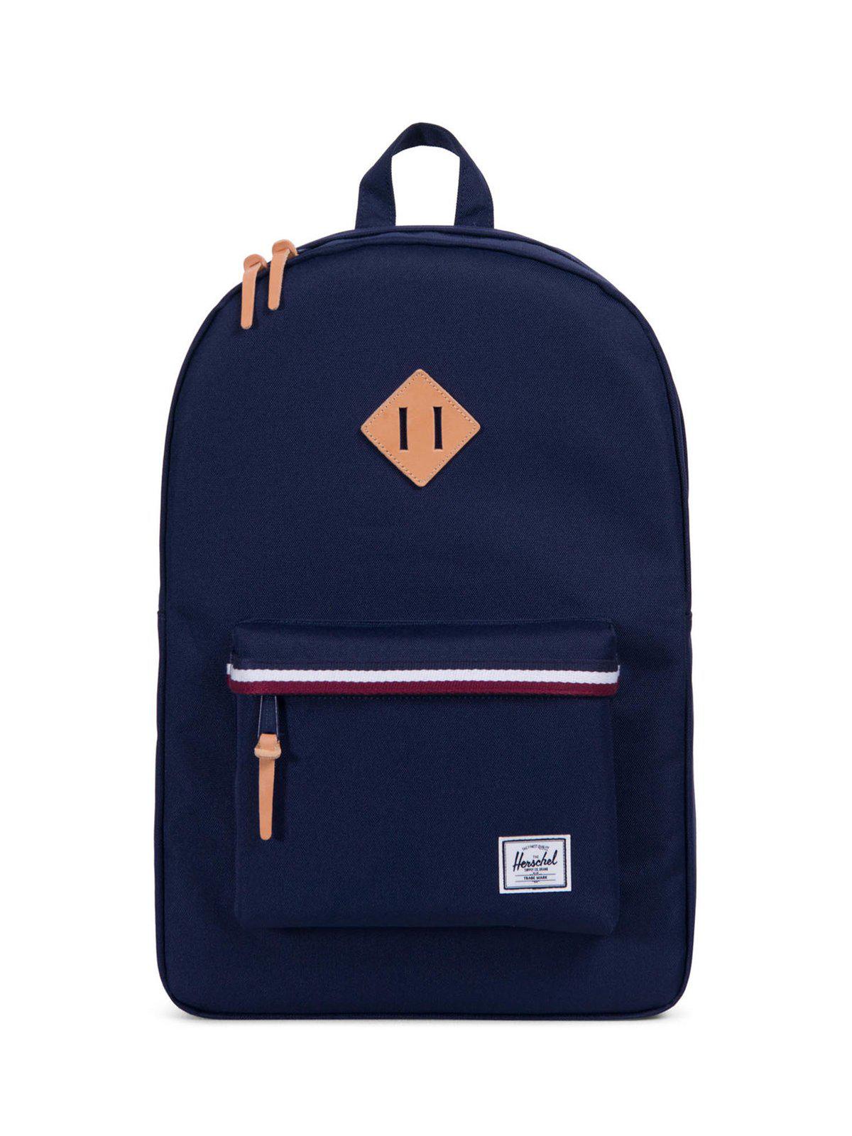 herschel backpack indonesia Herschel Heritage Backpack Peacoat Black 21.5L