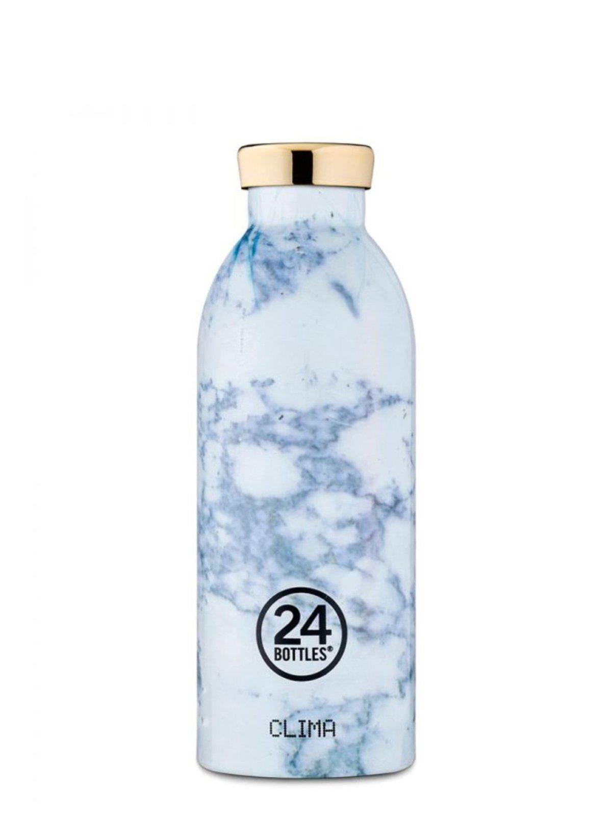 24Bottles Clima Bottle White Marble 500ml - MORE by Morello Indonesia