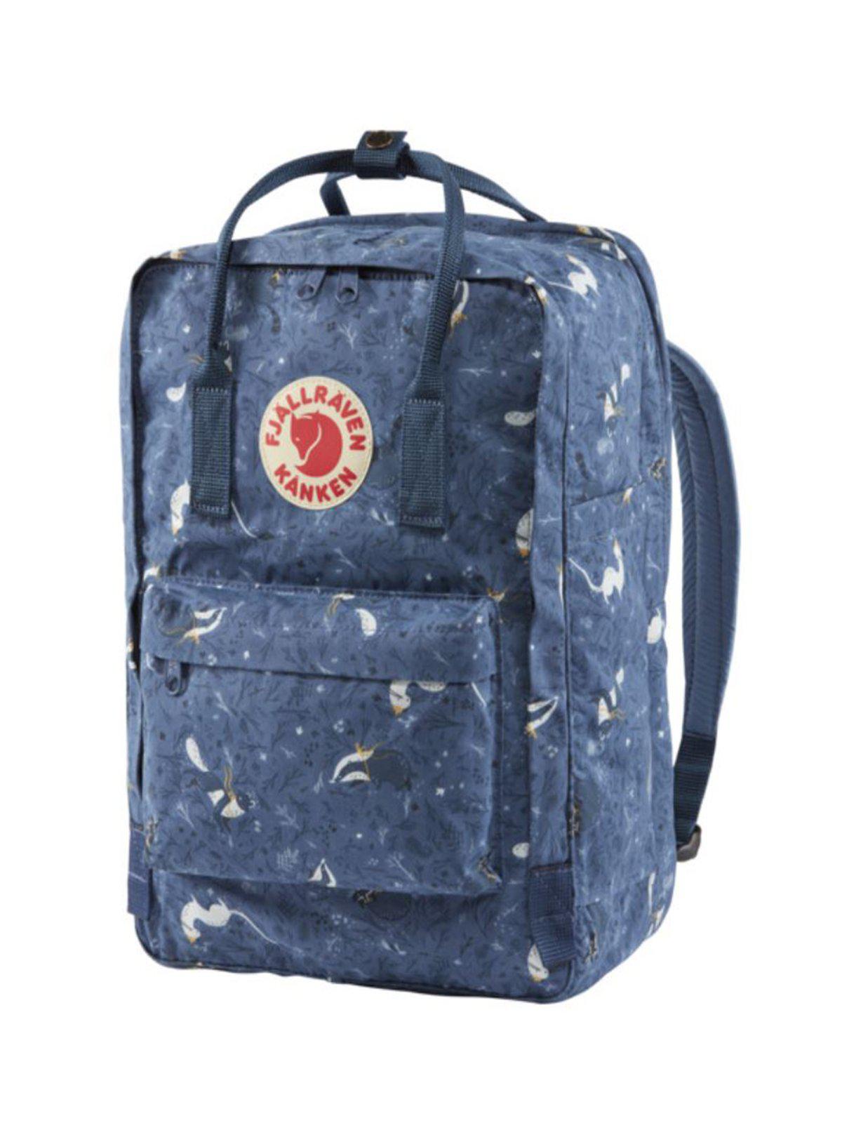 fjällräven kanken 16l laptop Fjallraven Kanken Art Laptop 15 Inch Backpack Blue Fable