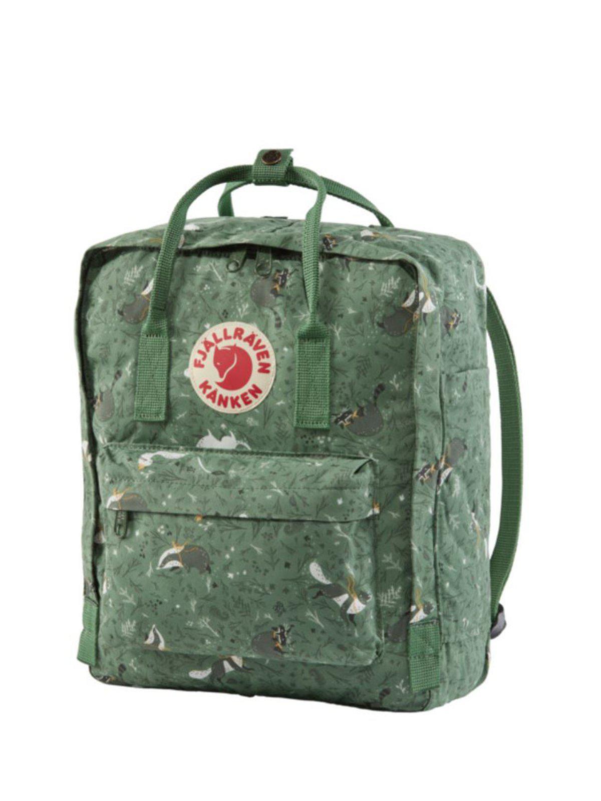 Fjallraven Kanken Art Backpack Green Fable1