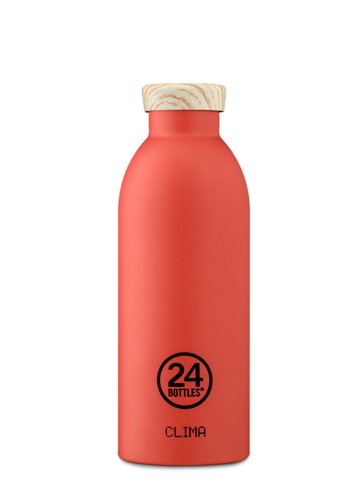 24Bottles Clima Bottle Pachino Wooden Lid 500ml - MORE by Morello Indonesia