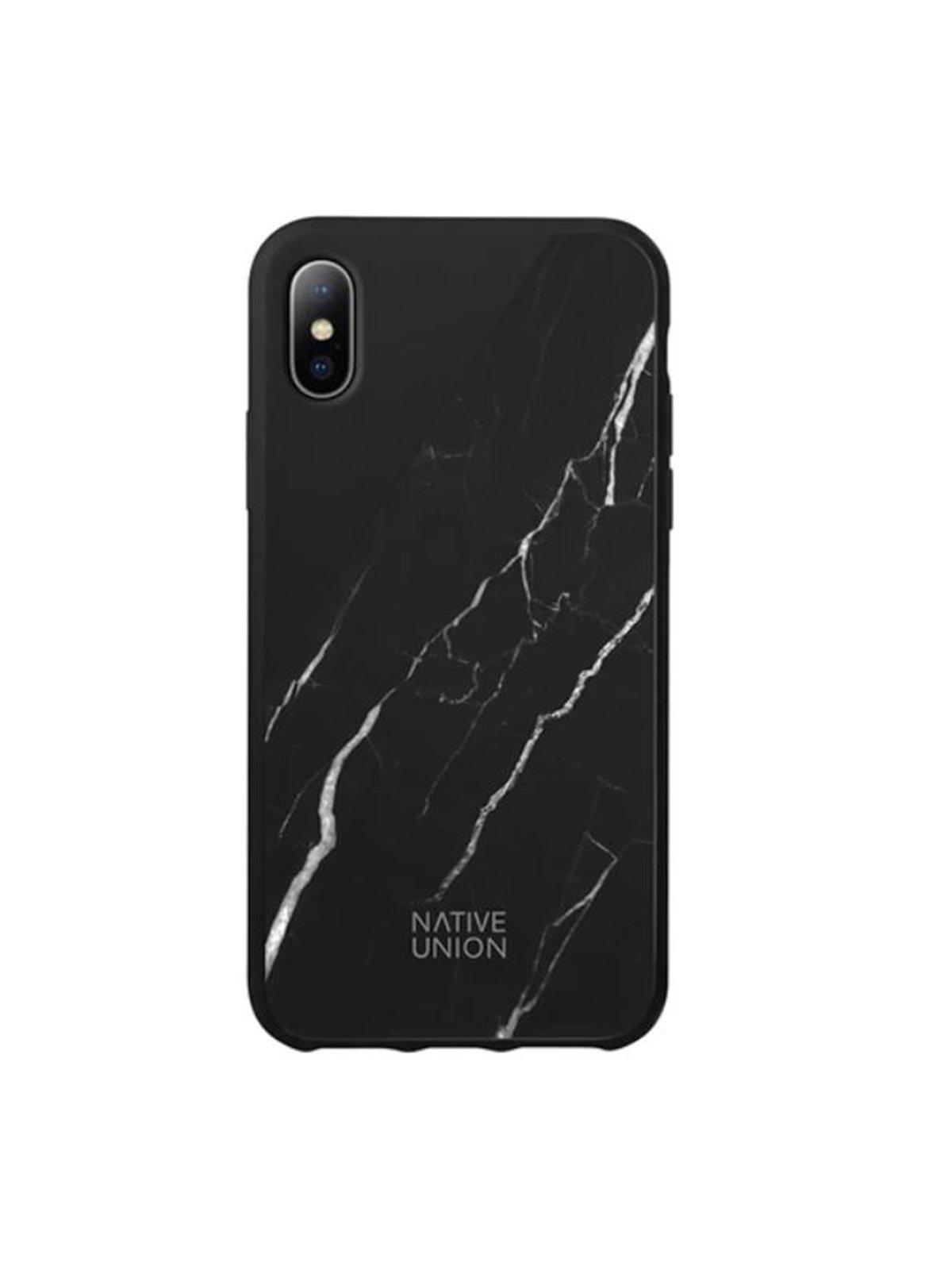 Native Union Clic Marble Case iPhone X Black - MORE by Morello Indonesia
