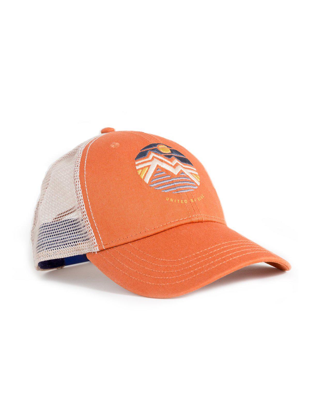 United by Blue Geo Mountain Trucker Hat Tawny - MORE by Morello Indonesia