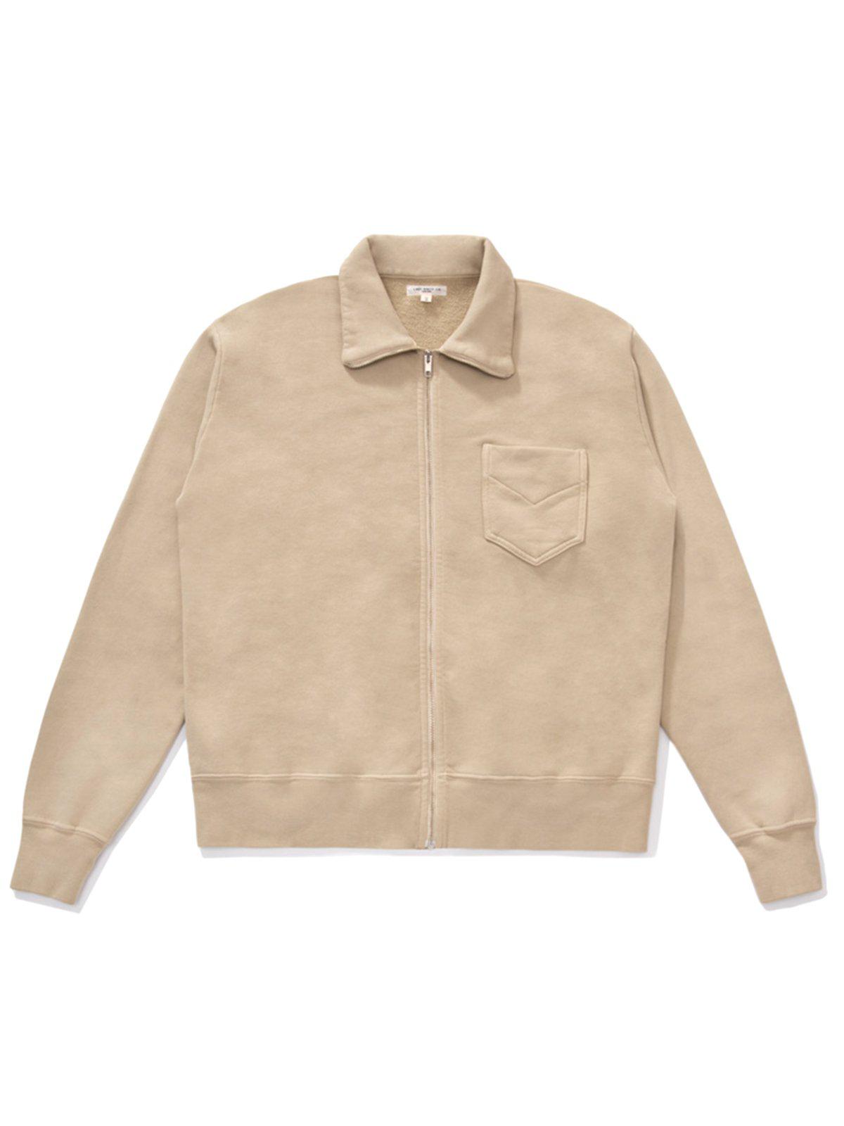Lady White Co. Full Zip Jacket Beige - MORE by Morello Indonesia