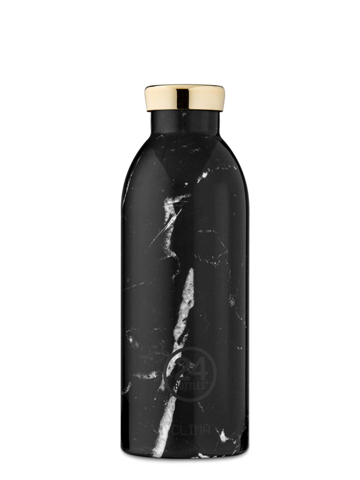 24Bottles Clima Bottle Black Marble 500ml - MORE by Morello Indonesia