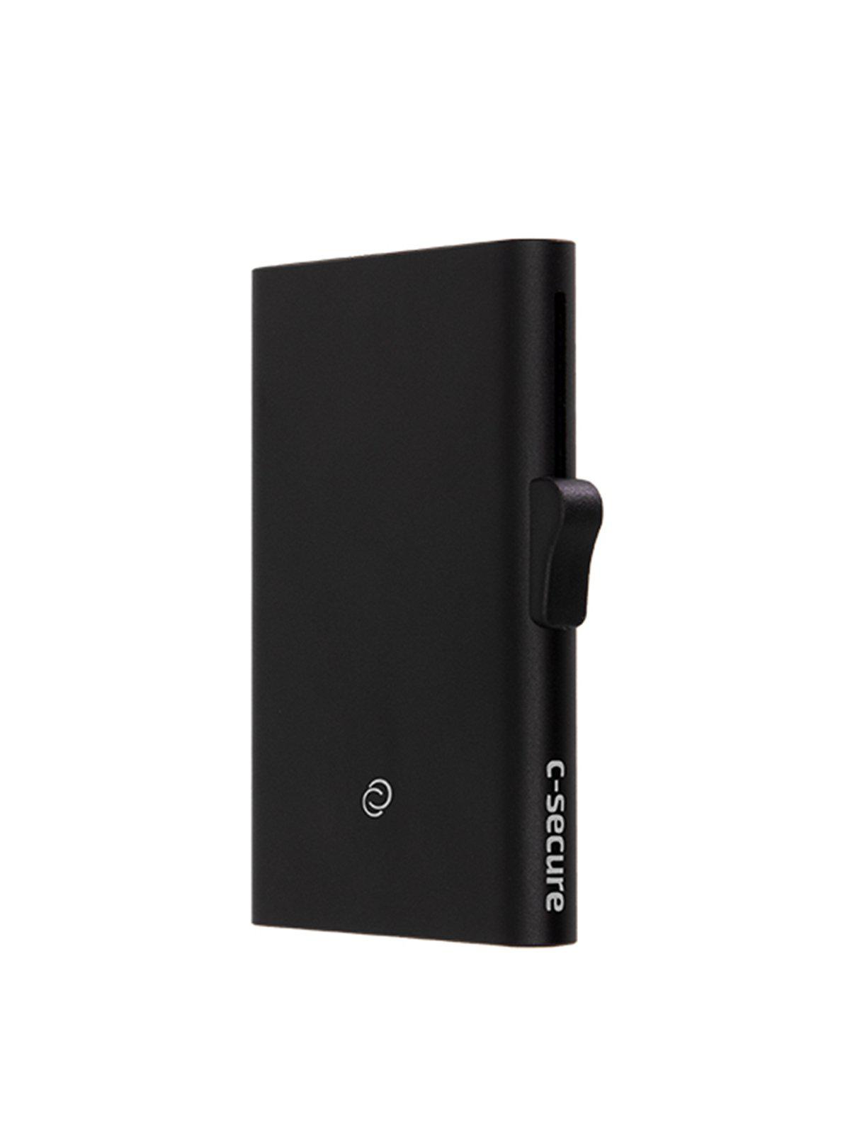 C-Secure XL Aluminium RFID Cardholder Black - MORE by Morello Indonesia