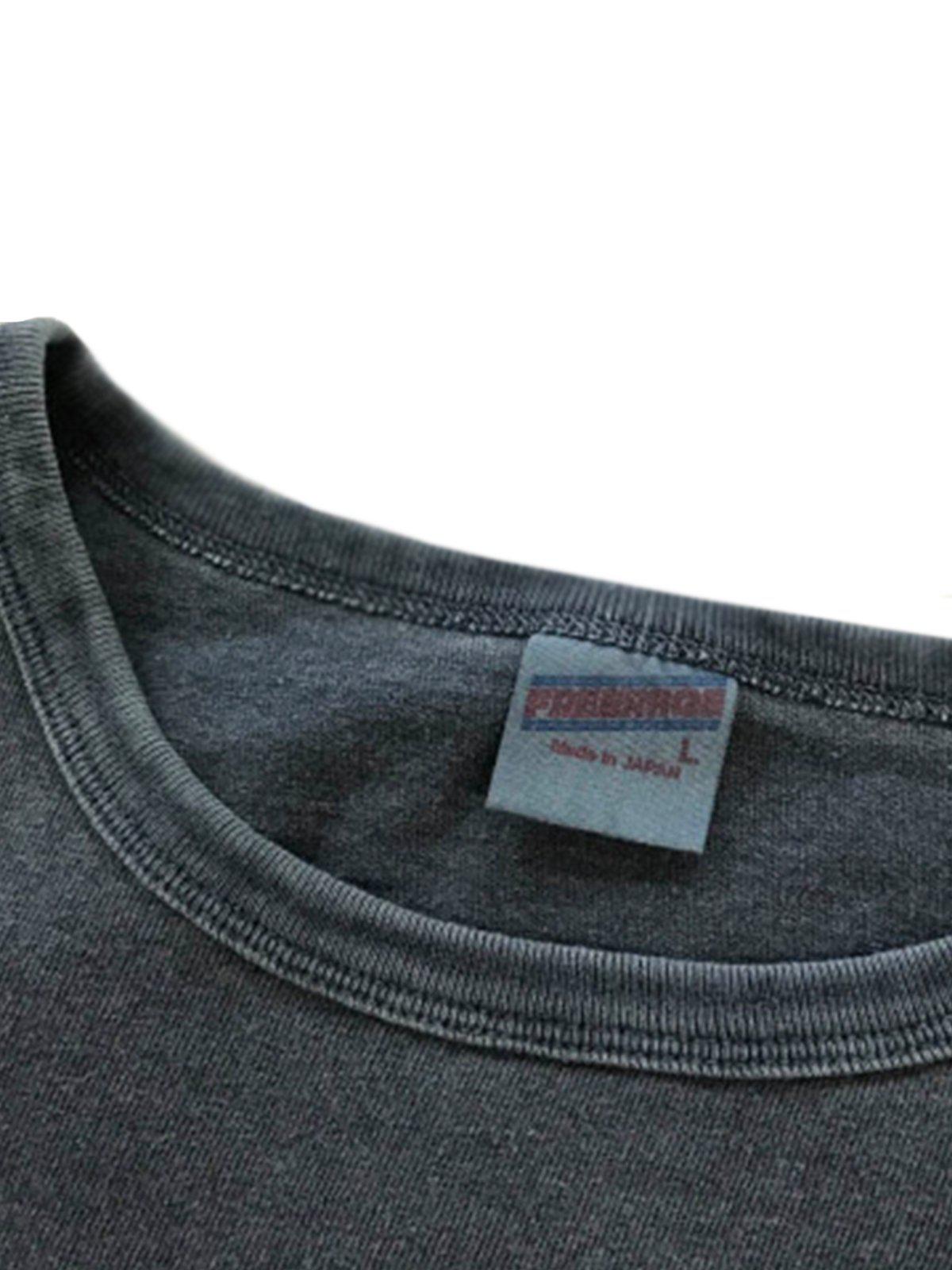 Free Rage Recycled Cotton Vintage Tee No 12 Navy - MORE by Morello Indonesia