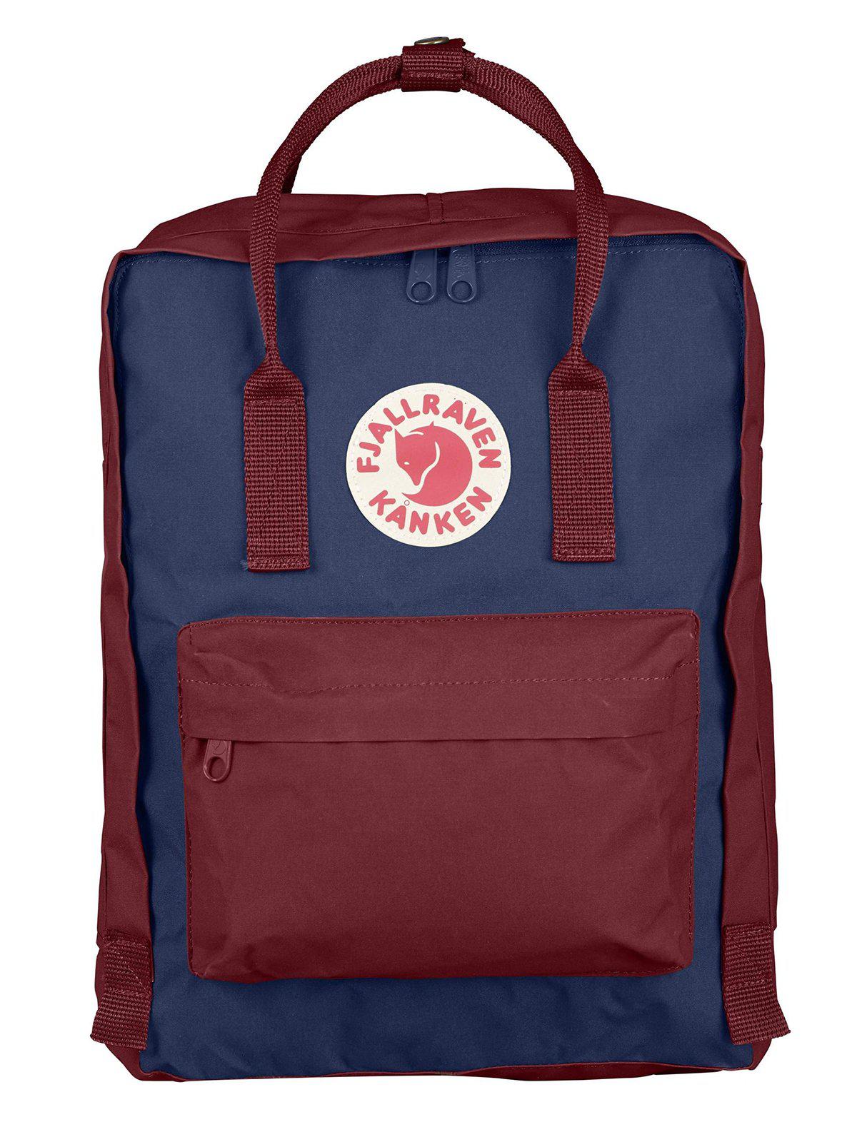 Fjallraven Kanken Classic Backpack Royal Blue Ox Red MORE by
