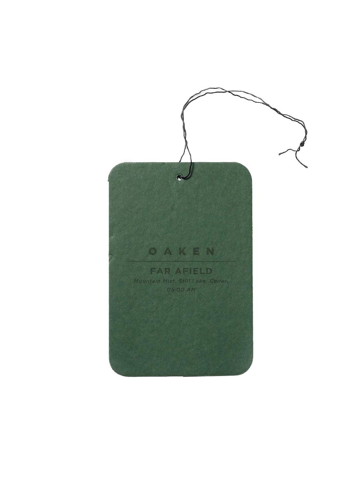 Oaken Lab Car Scent Tag Far Afield - MORE by Morello Indonesia
