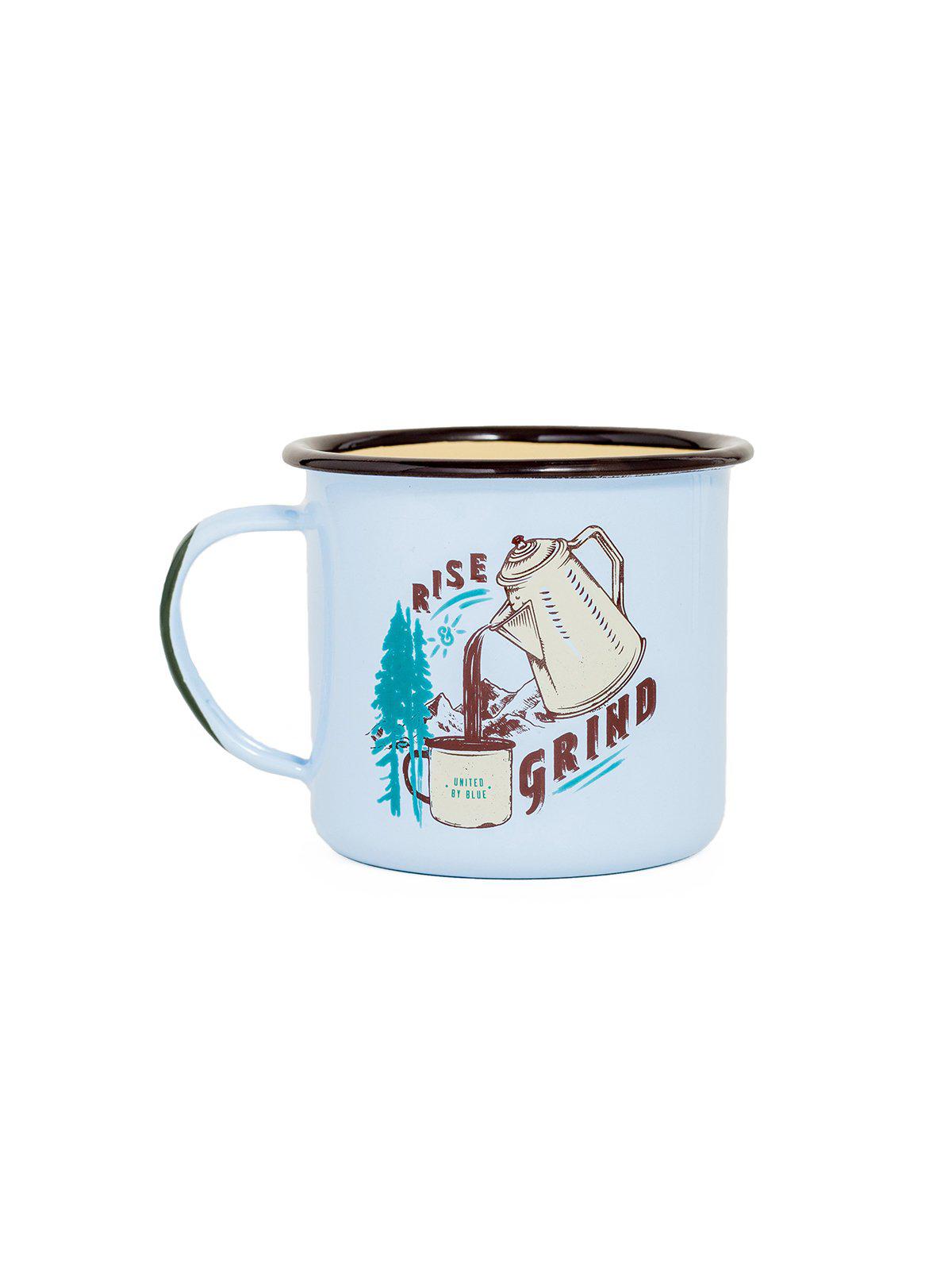 United by Blue Rise & Grind Enamel 22 oz Mug - MORE by Morello Indonesia