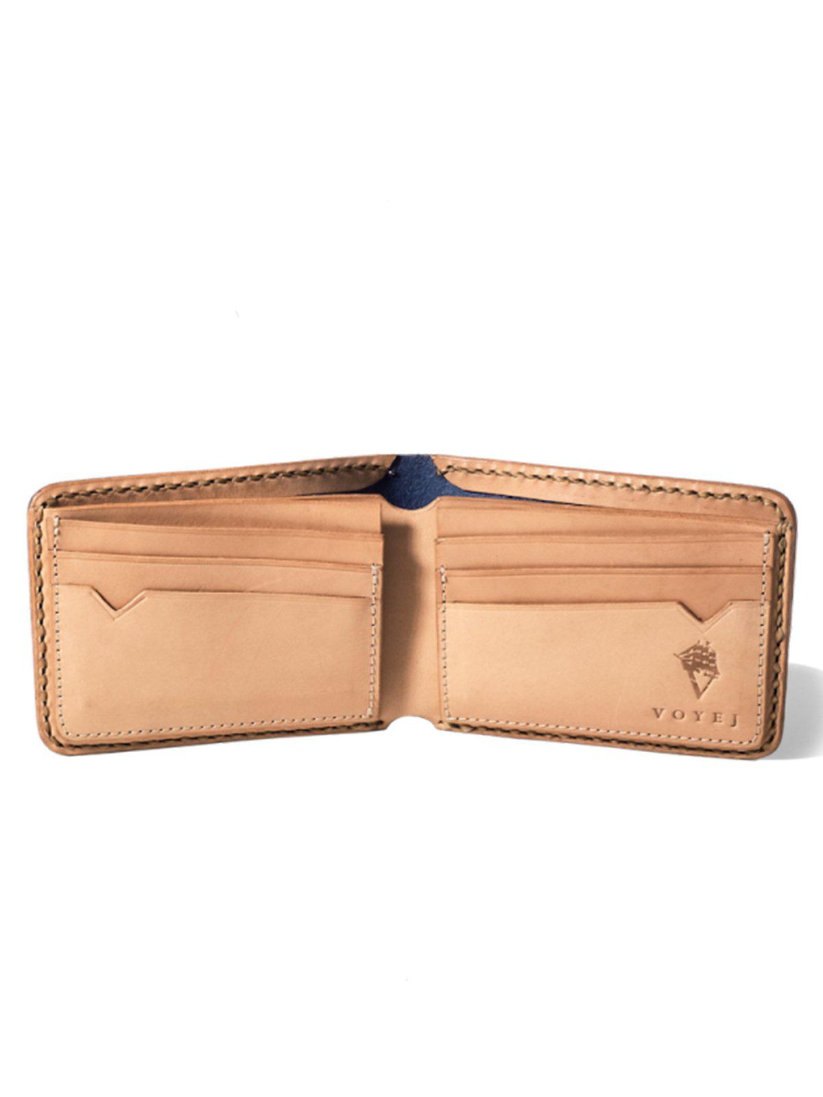 Voyej Vessel VIII Navy Blue Short Wallet - MORE by Morello Indonesia
