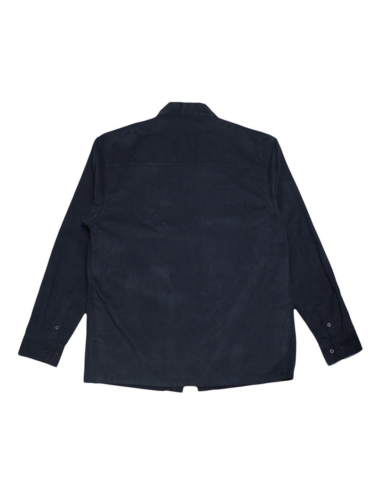 Qutn Throw On Navy Corduroy - MORE by Morello Indonesia