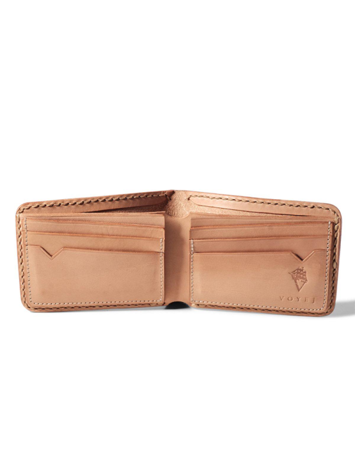 Voyej Vessel VIII Americana Natural Short Wallet - MORE by Morello Indonesia