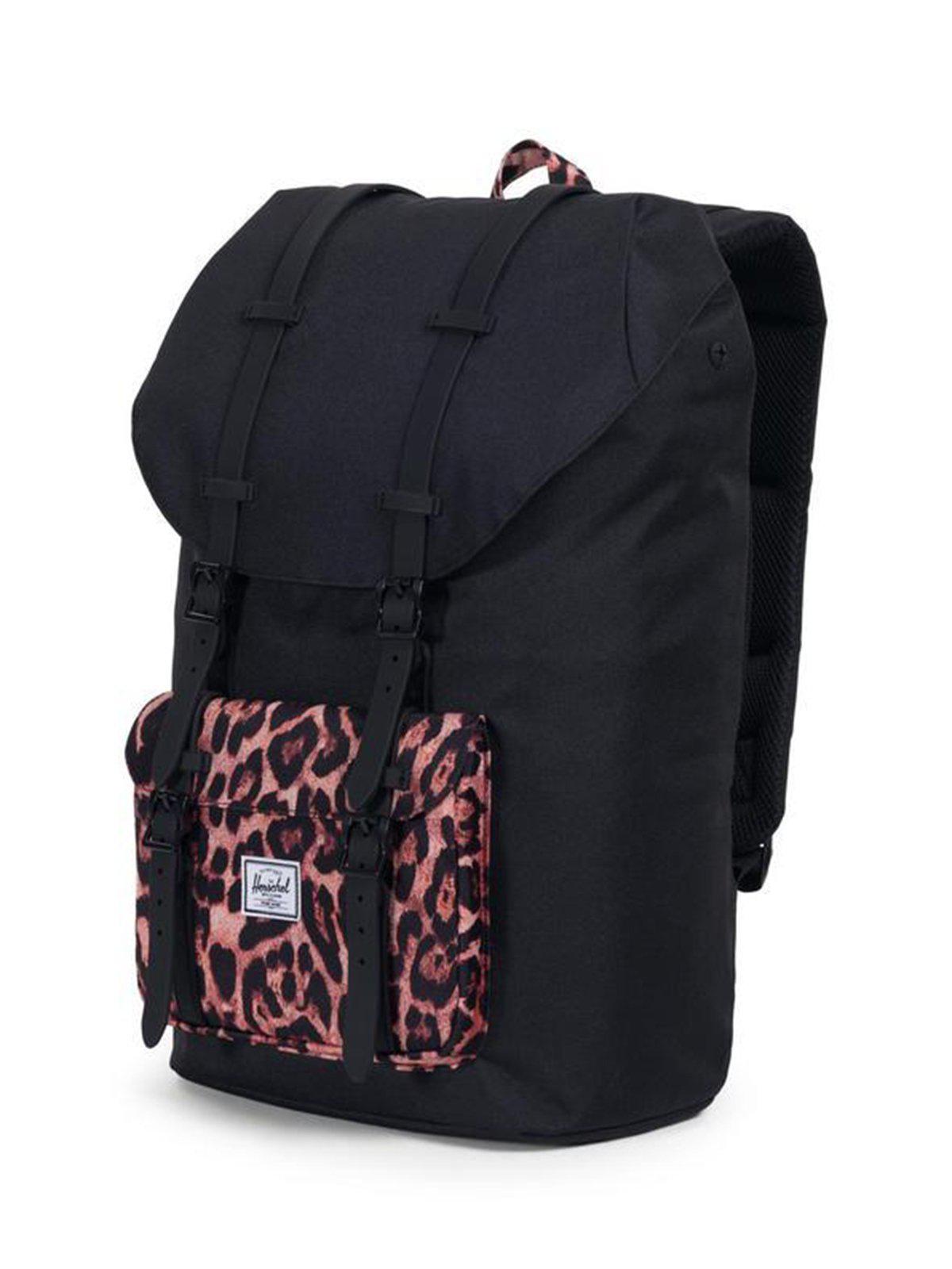 Herschel Little America Backpack Black Desert Cheetah 25L - MORE by Morello Indonesia