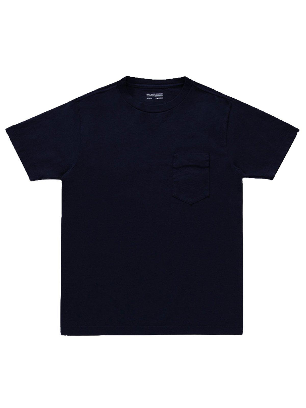 Lady White Co. Balta Pocket Tee Navy - MORE by Morello Indonesia