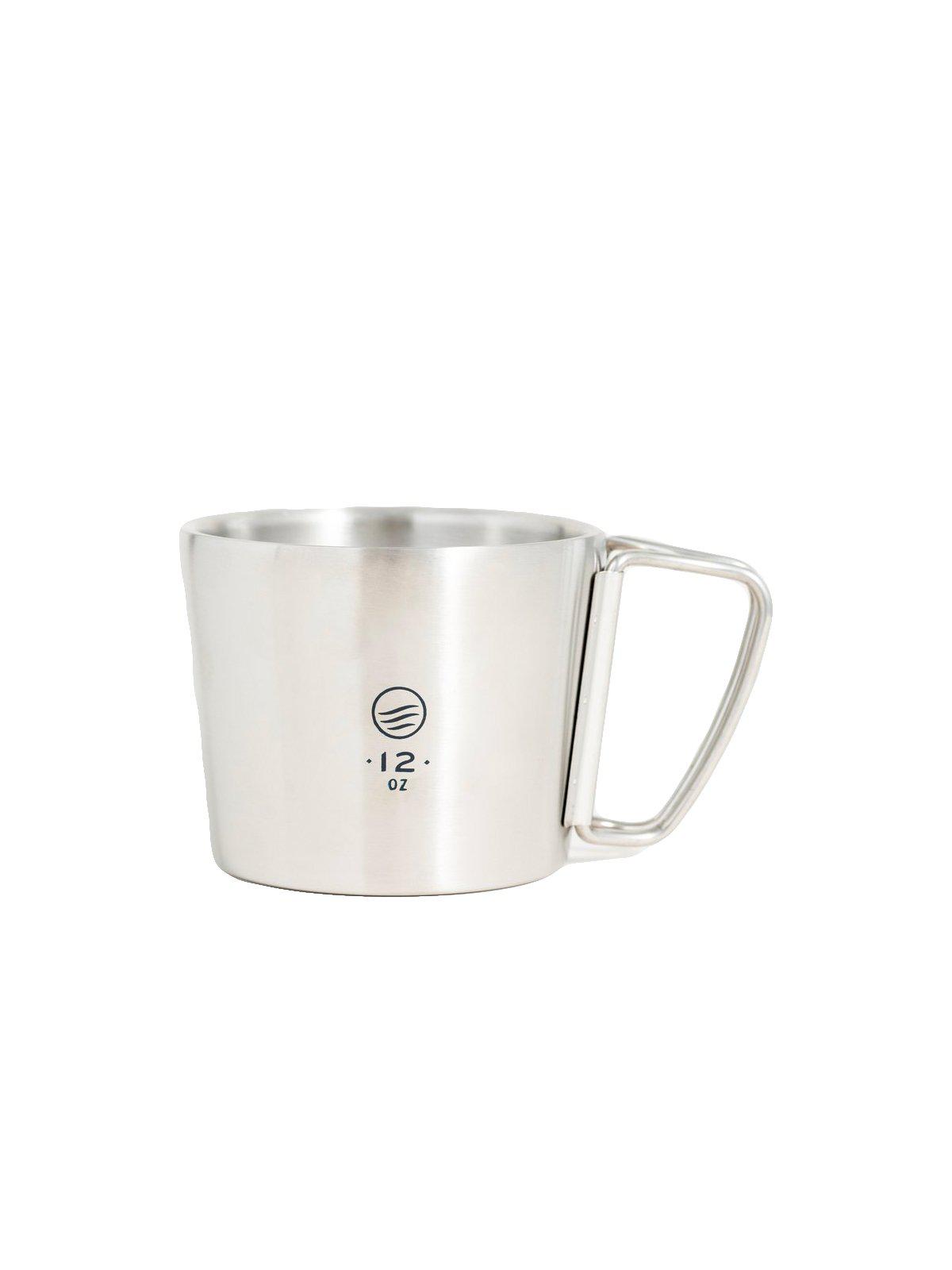 United by Blue 12oz Stainless Steel Compass Cup Follow Trails - MORE by Morello Indonesia