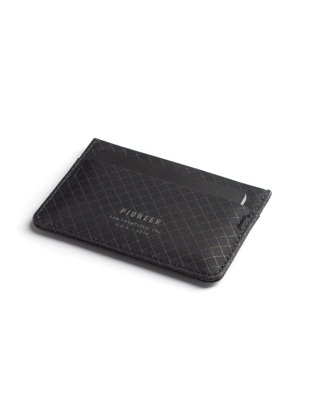 Pioneer Molecule Card Holder 10XD Ripstop Onyx - MORE by Morello Indonesia