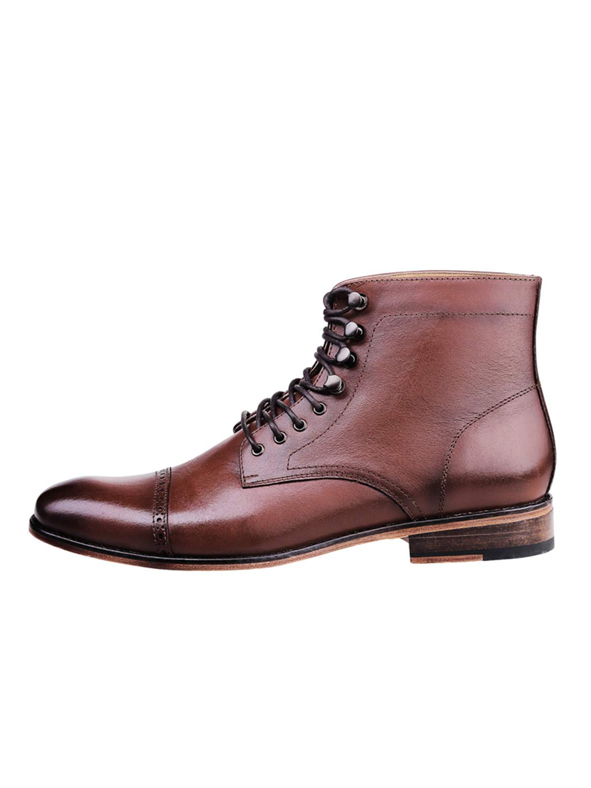 Heimdall Loki Cap Toe Brogue Brown - MORE by Morello Indonesia