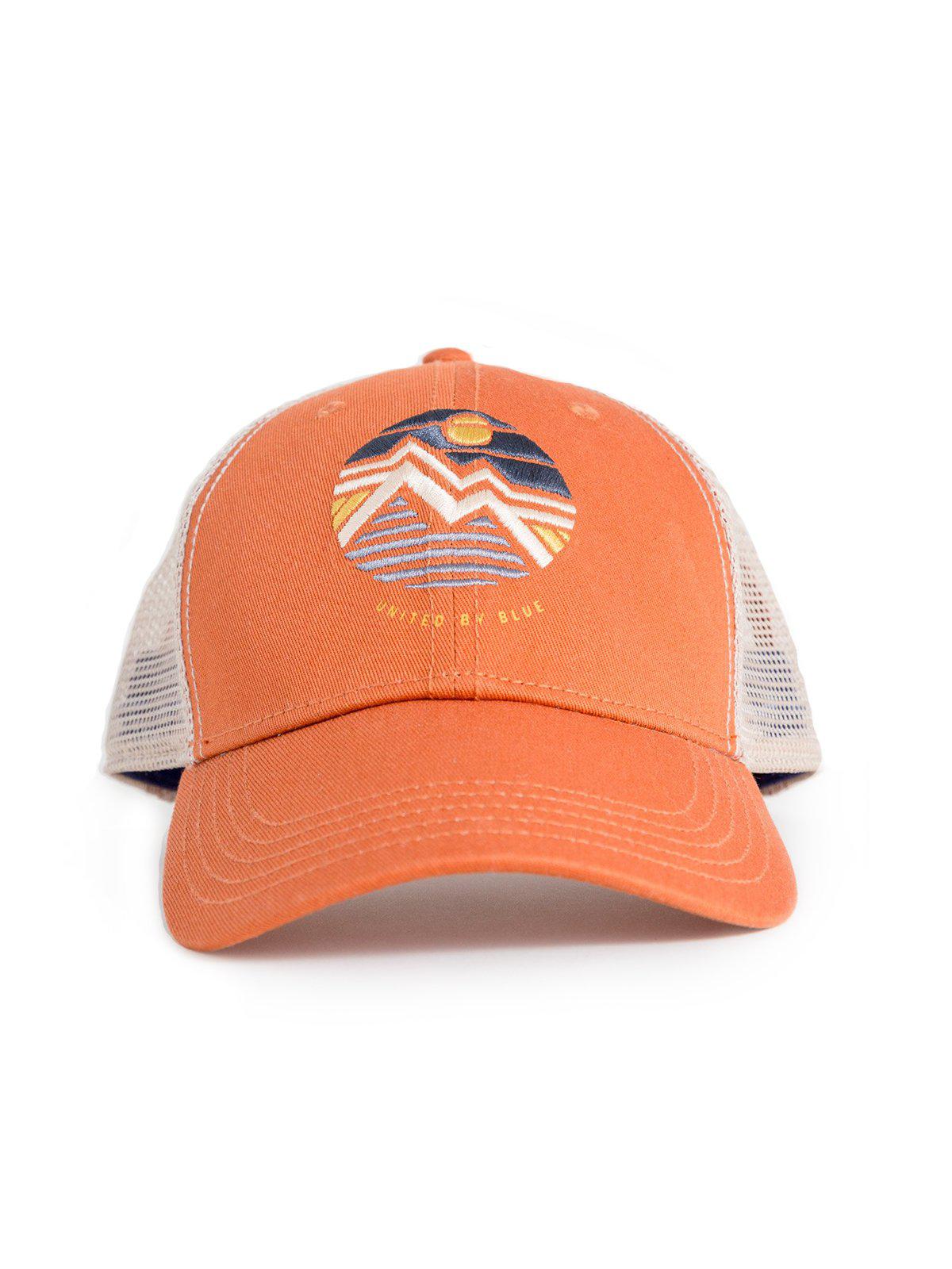 United by Blue Geo Mountain Trucker Hat Tawny - MORE by Morello Indonesia
