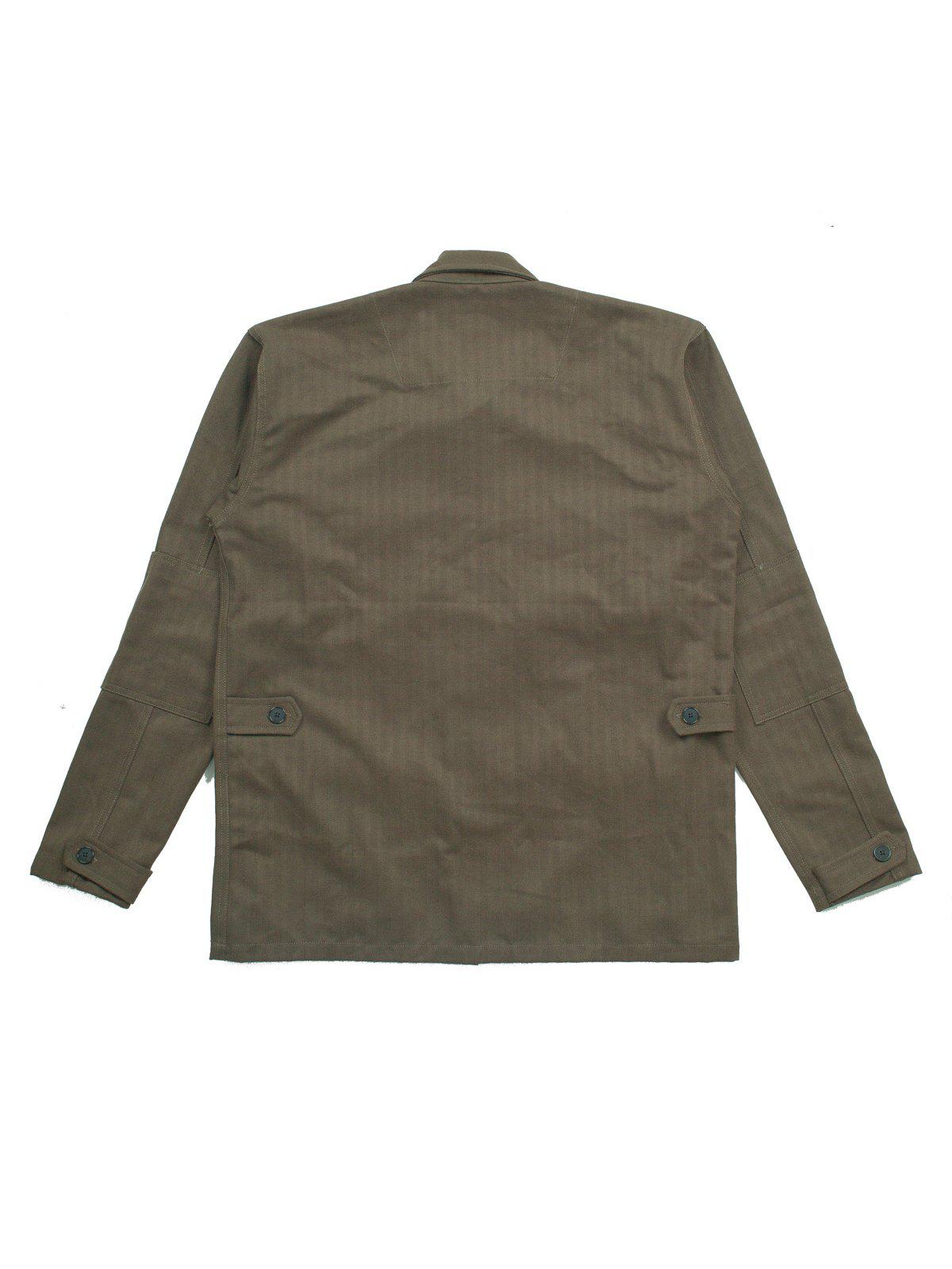Qutn Field Jacket II Umber Herringbone - MORE by Morello Indonesia
