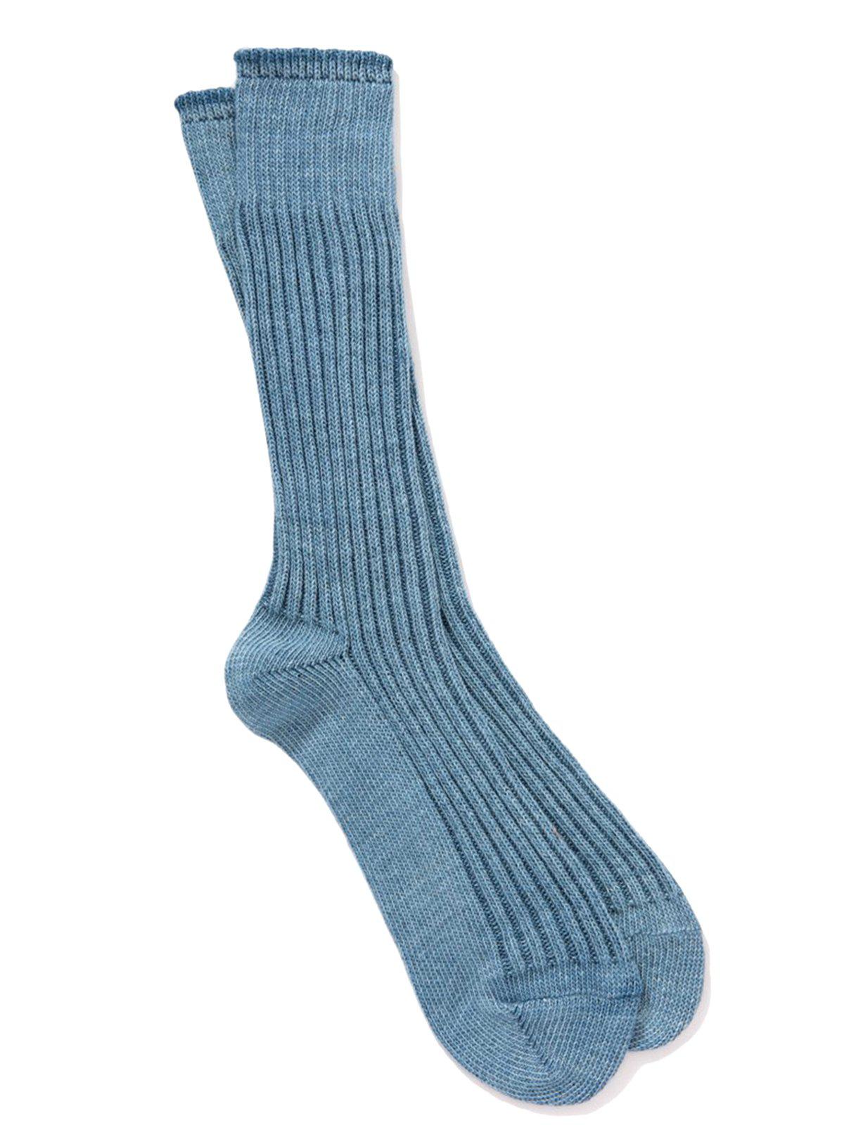 Lady White Co. Athletic Socks Light Blue - MORE by Morello Indonesia