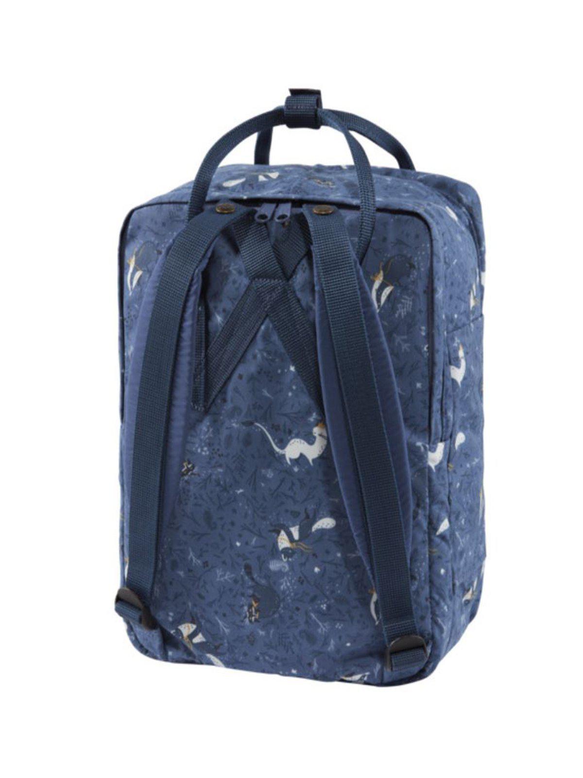 blue kanken laptop backpack Fjallraven Kanken Art Laptop 13 Inch Backpack Blue Fable