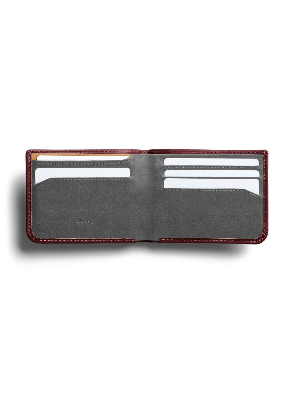 Bellroy Hide and Seek Wallet Wine RFID - MORE by Morello Indonesia