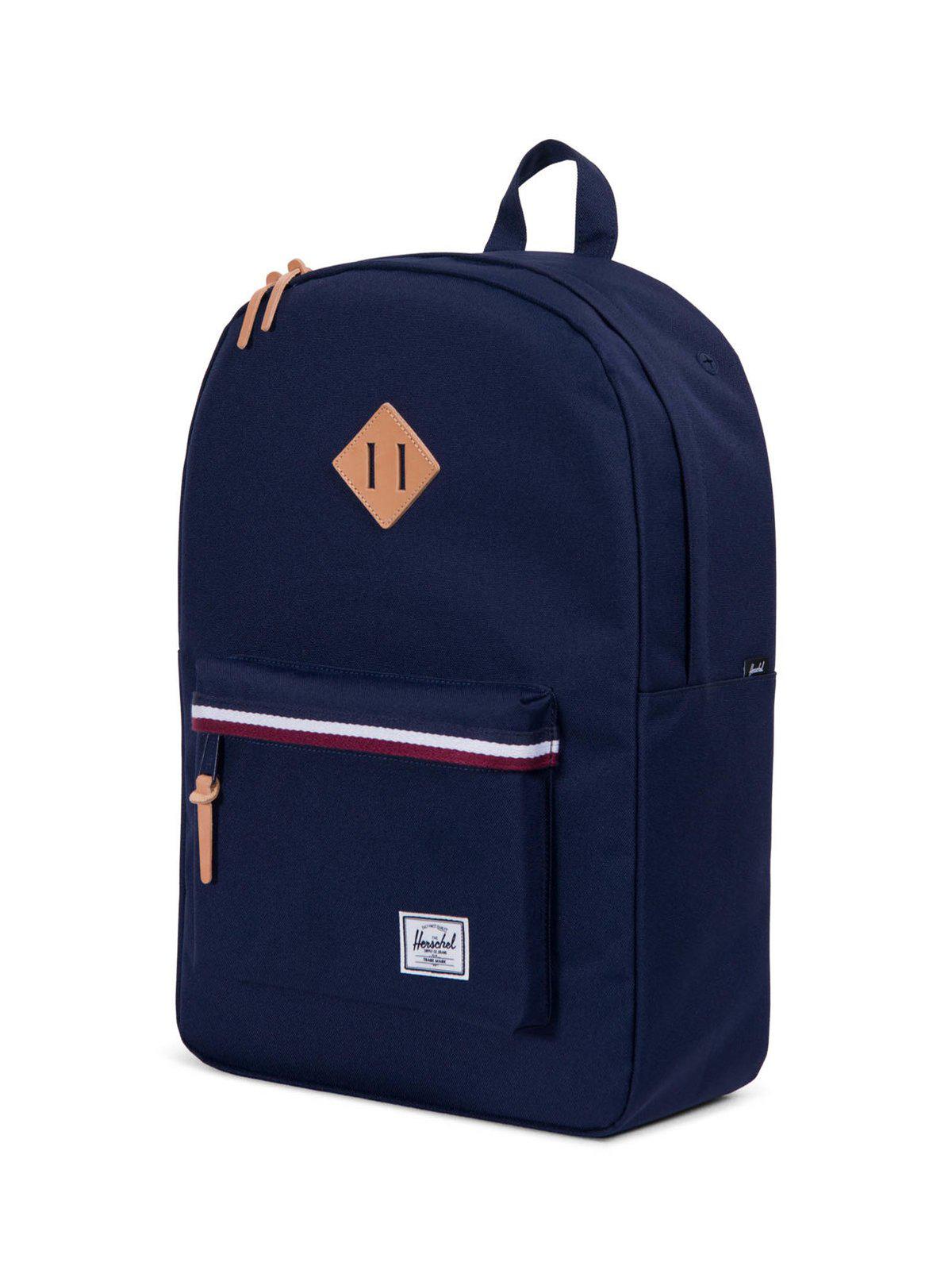Herschel Heritage Backpack Peacoat Black 21.5L - MORE by Morello Indonesia