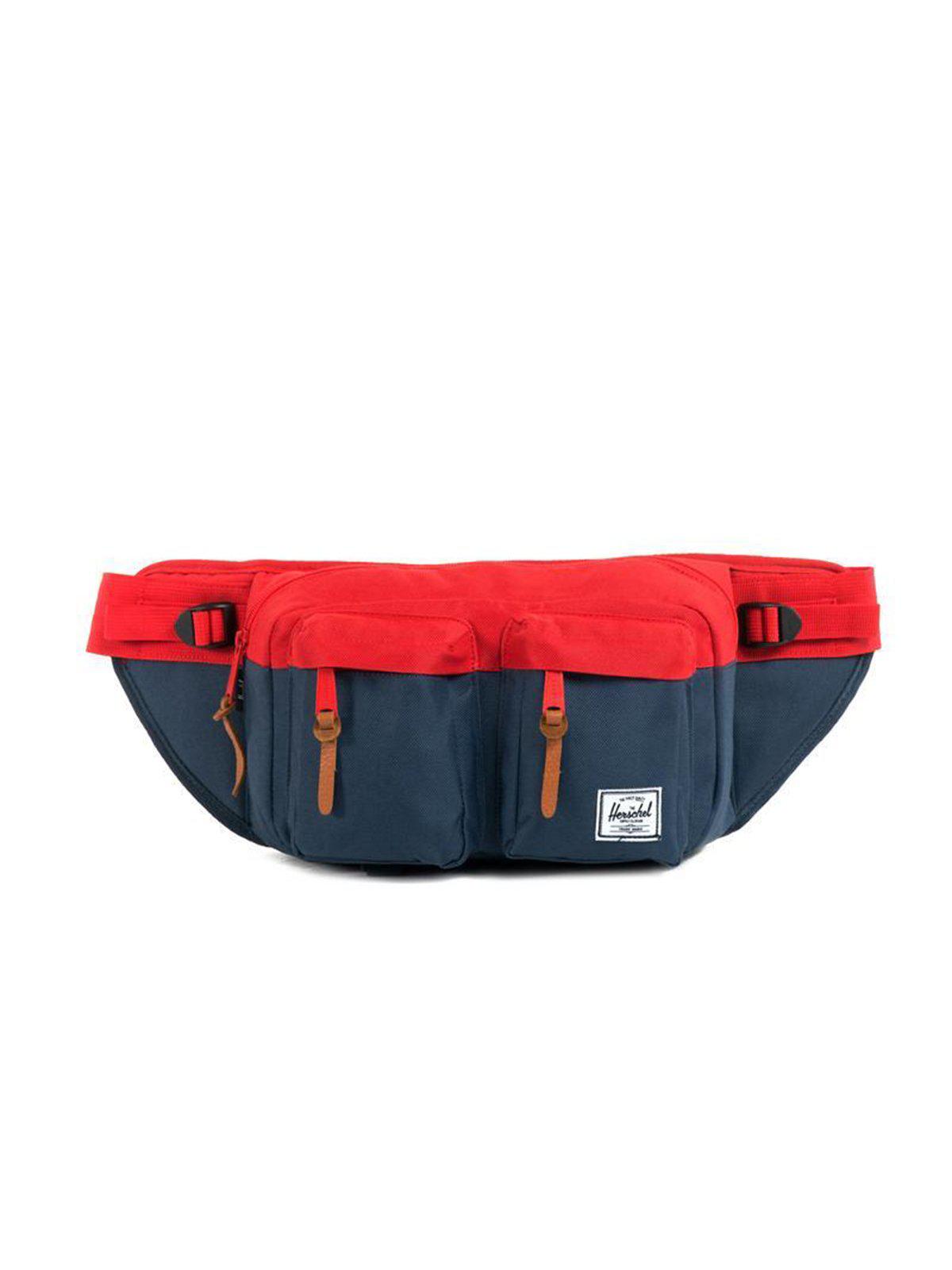 Herschel Eighteen Hip Pack Navy Red 6L
