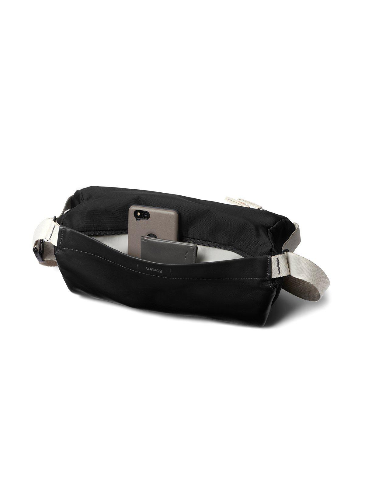 Bellroy Sling Bag Premium Nylon Black Sand - MORE by Morello Indonesia