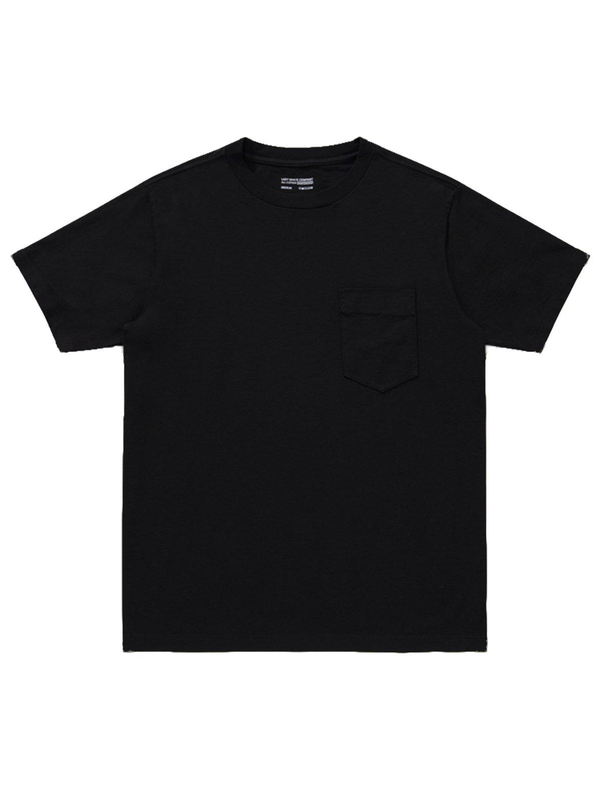 Lady White Co. Balta Pocket Tee Black - MORE by Morello Indonesia