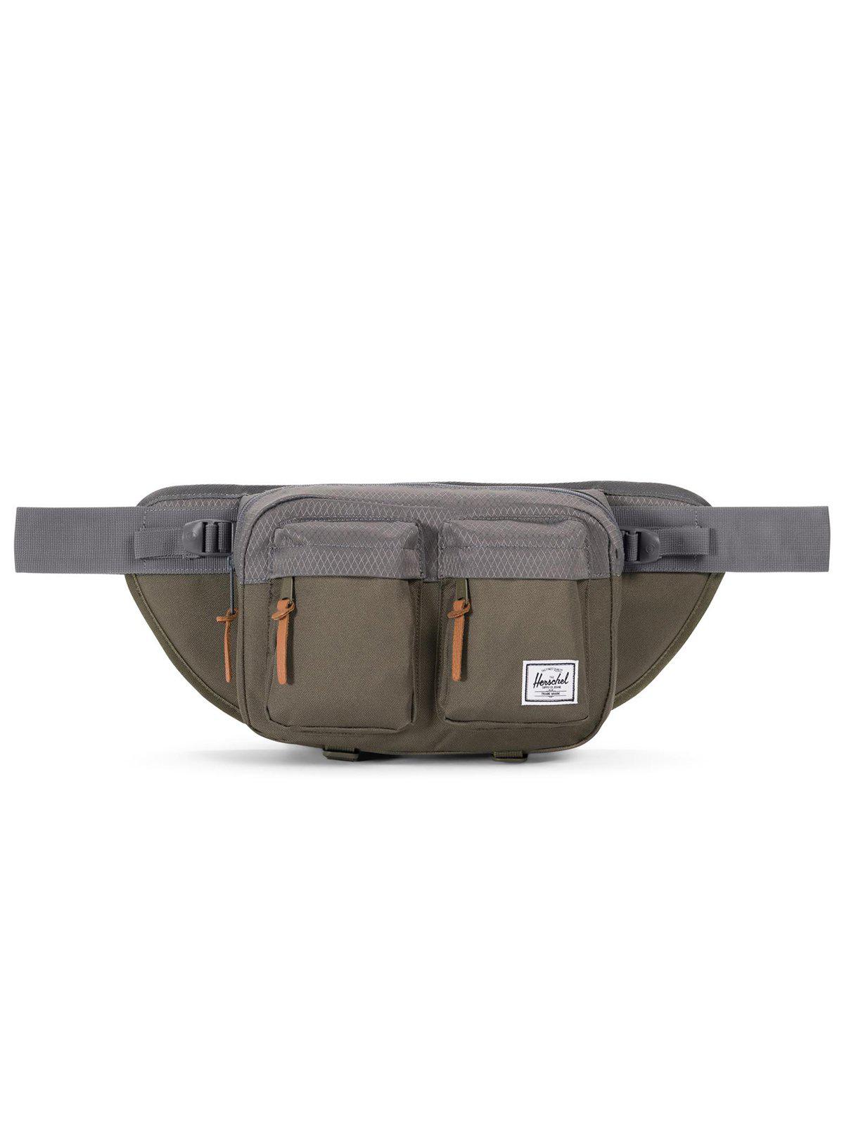 Herschel Eighteen Hip Pack 600D Poly Ivy Green Smoked Pearl 6L - MORE by Morello Indonesia