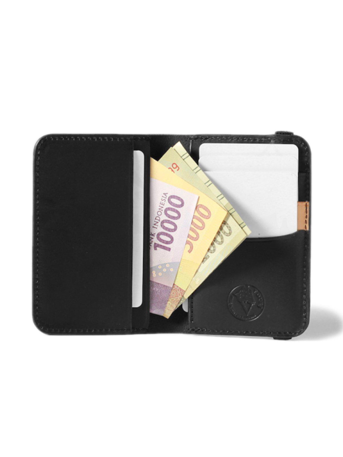 Voyej Vasa VII Black Card Wallet - MORE by Morello Indonesia