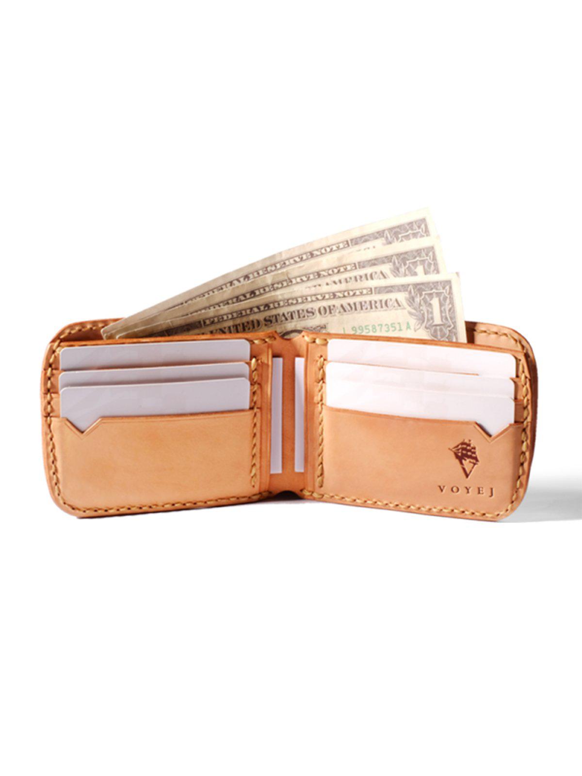 Voyej Vessel II Vestigial Shades Of Brown Short Wallet - MORE by Morello Indonesia