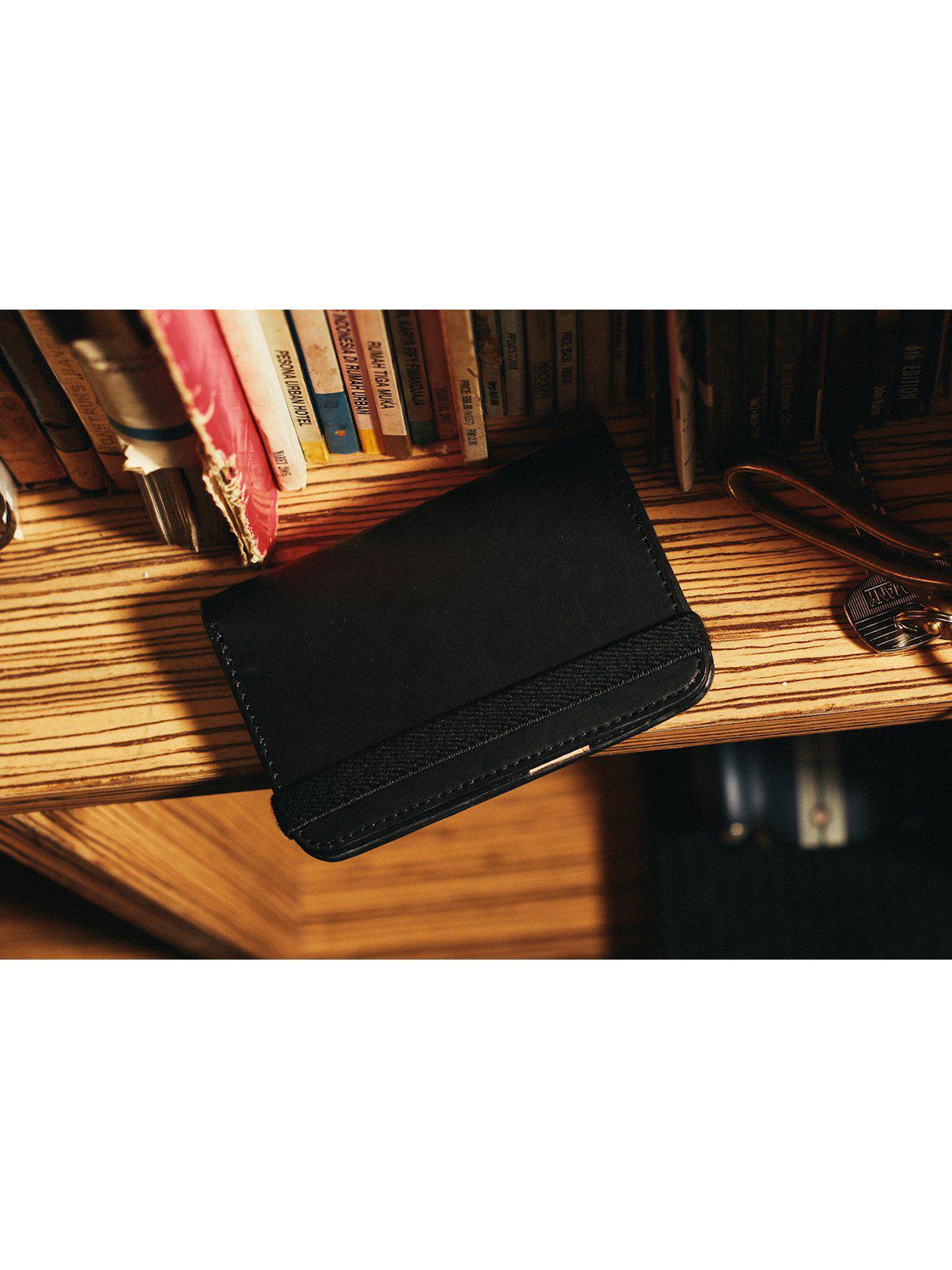 Voyej Vasa VII Black Card Wallet - MORE by Morello Indonesia