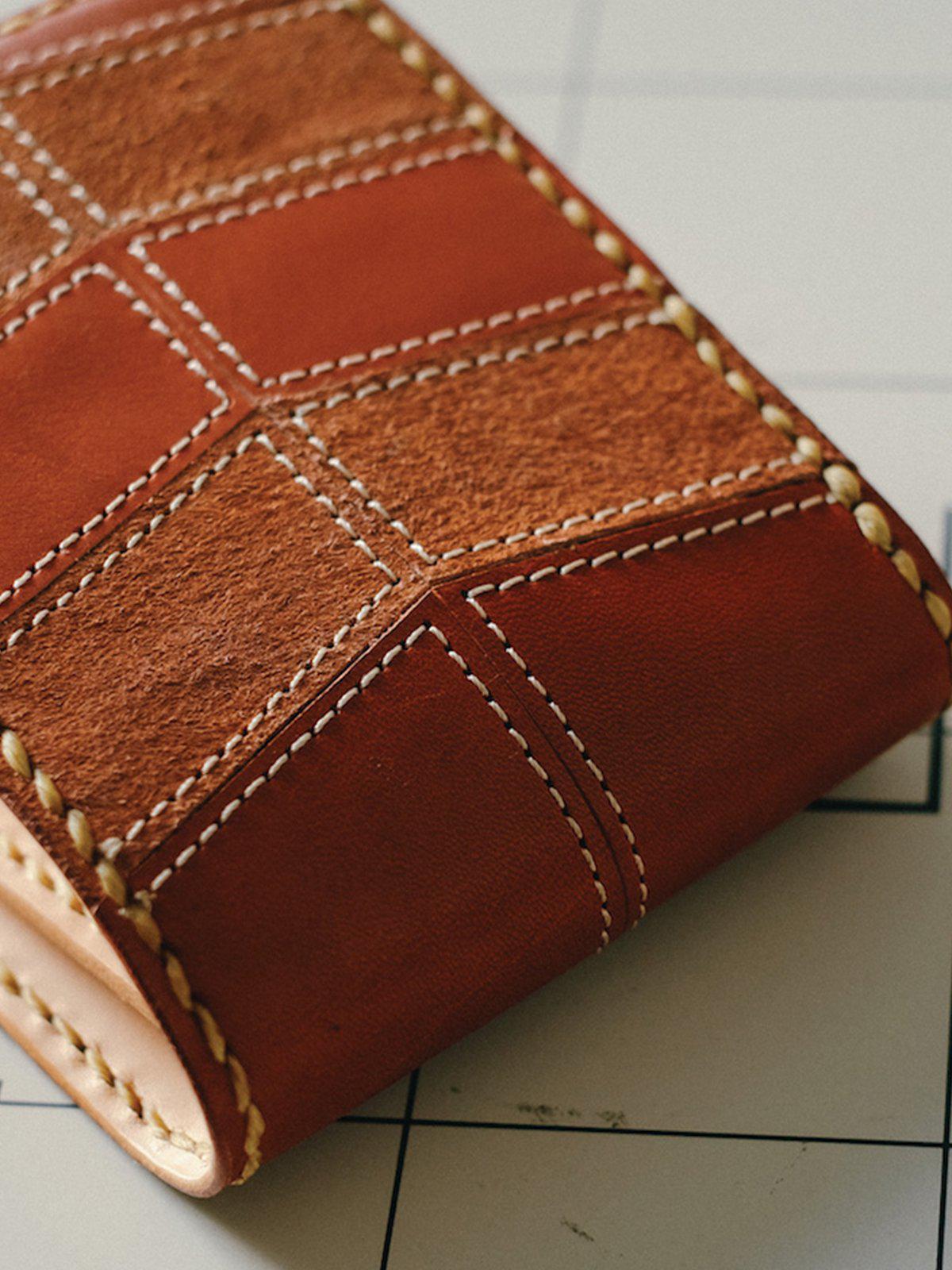 Voyej Vessel II Vestigial Shades Of Brown Short Wallet - MORE by Morello Indonesia