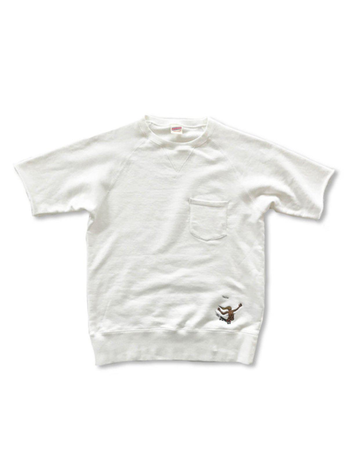 Free Rage Short Sleeve Sweat Venice White - MORE by Morello Indonesia