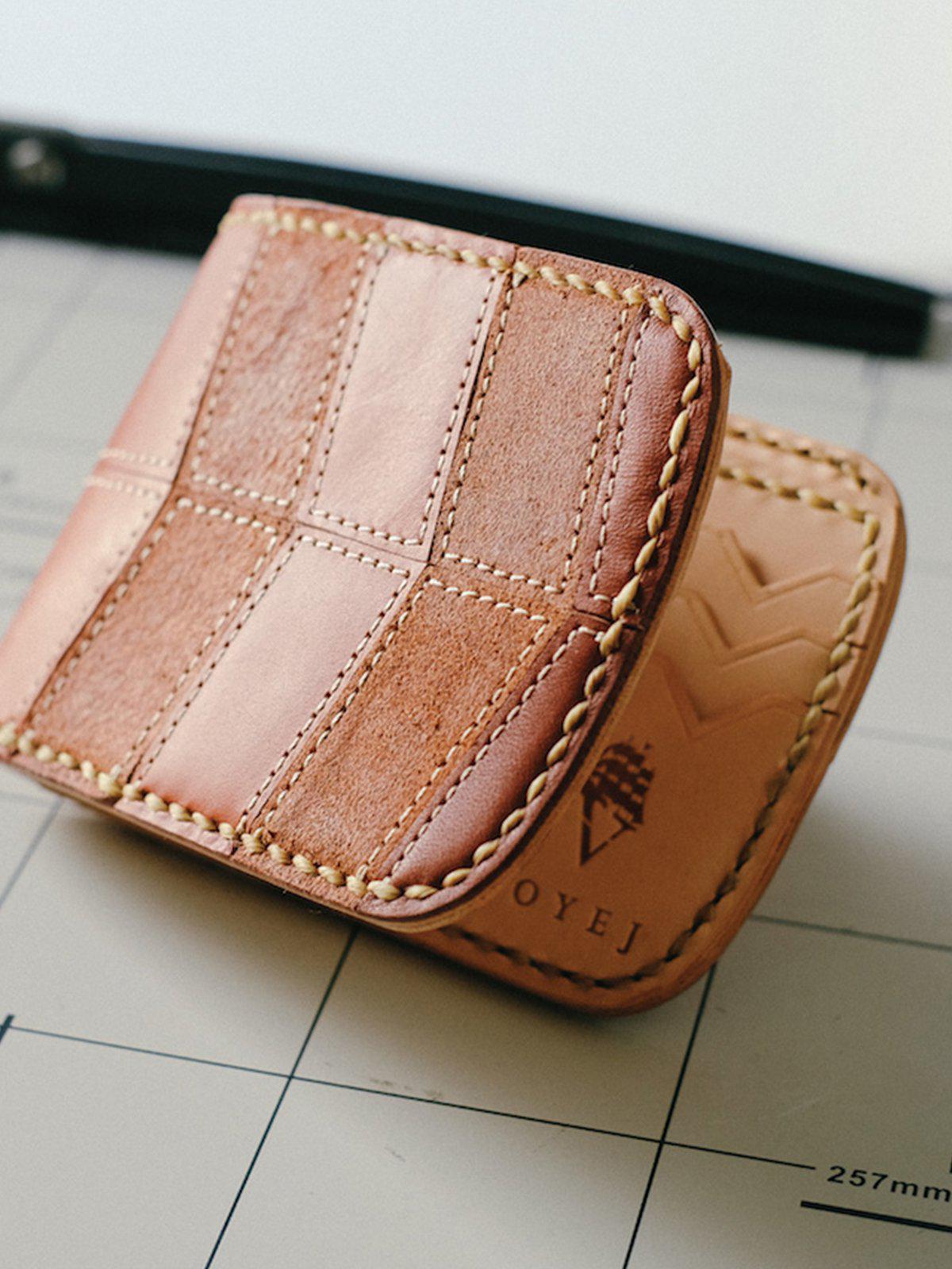 Voyej Vessel II Vestigial Shades Of Brown Short Wallet - MORE by Morello Indonesia