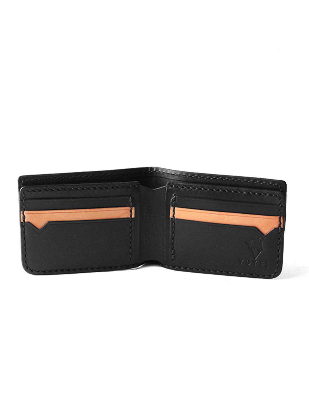 Voyej Vessel V Black Short Wallet - MORE by Morello Indonesia