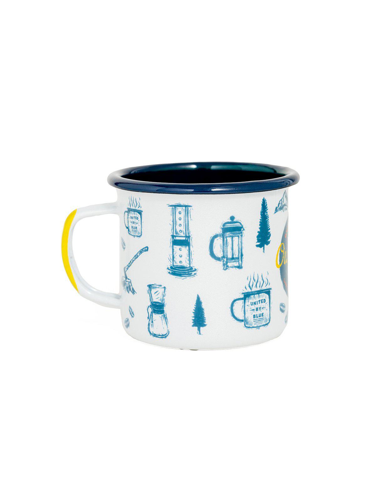 United by Blue Outdoors Enamel 12 oz Mug - MORE by Morello Indonesia