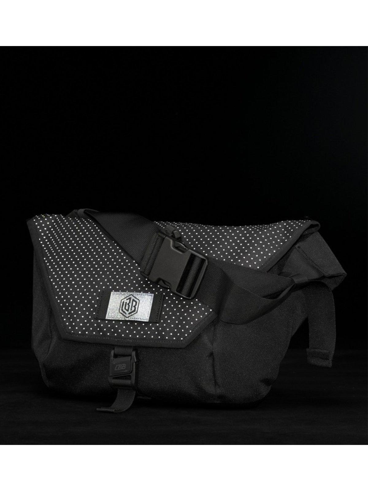 Life Behind Bars The Slingshot Eclipse 9L Sling Bag Black Reflective - MORE by Morello Indonesia