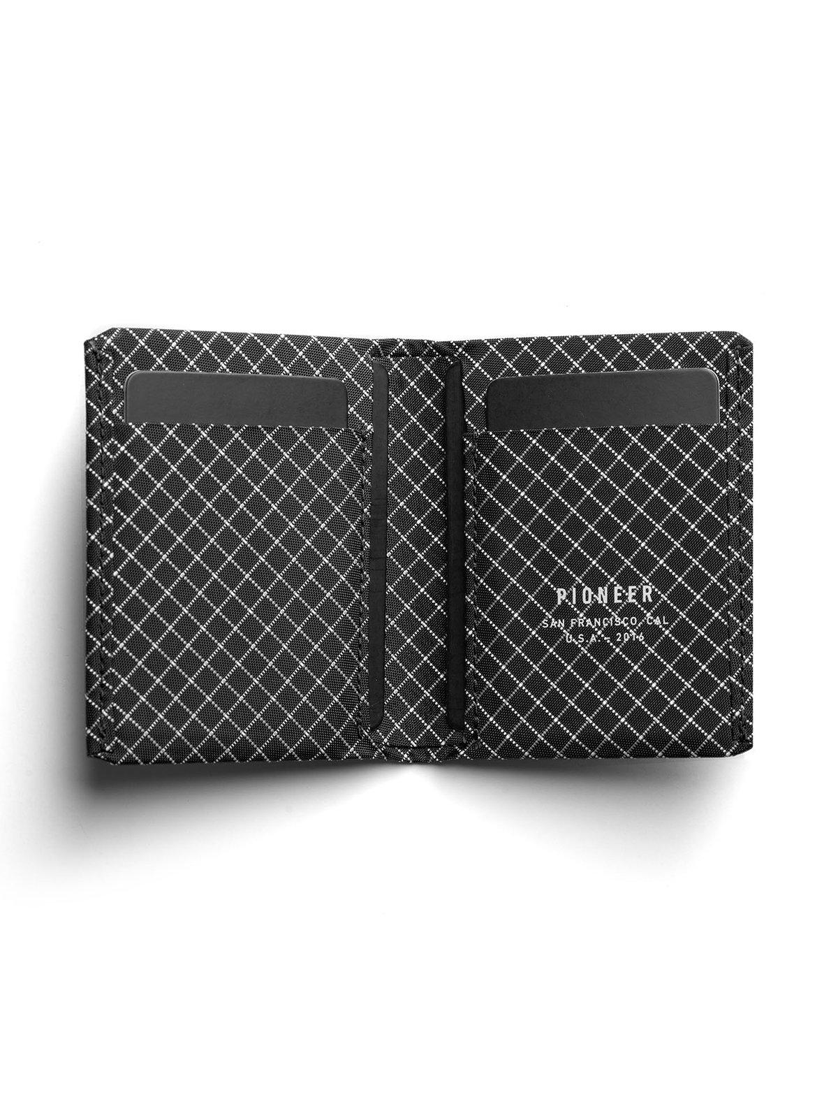 Pioneer Matter Bifold Wallet 10XD Ripstop Black - MORE by Morello Indonesia